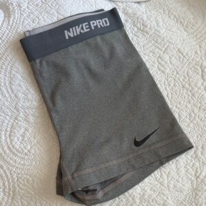 Nike Pro Dark Gray Compression Shorts
